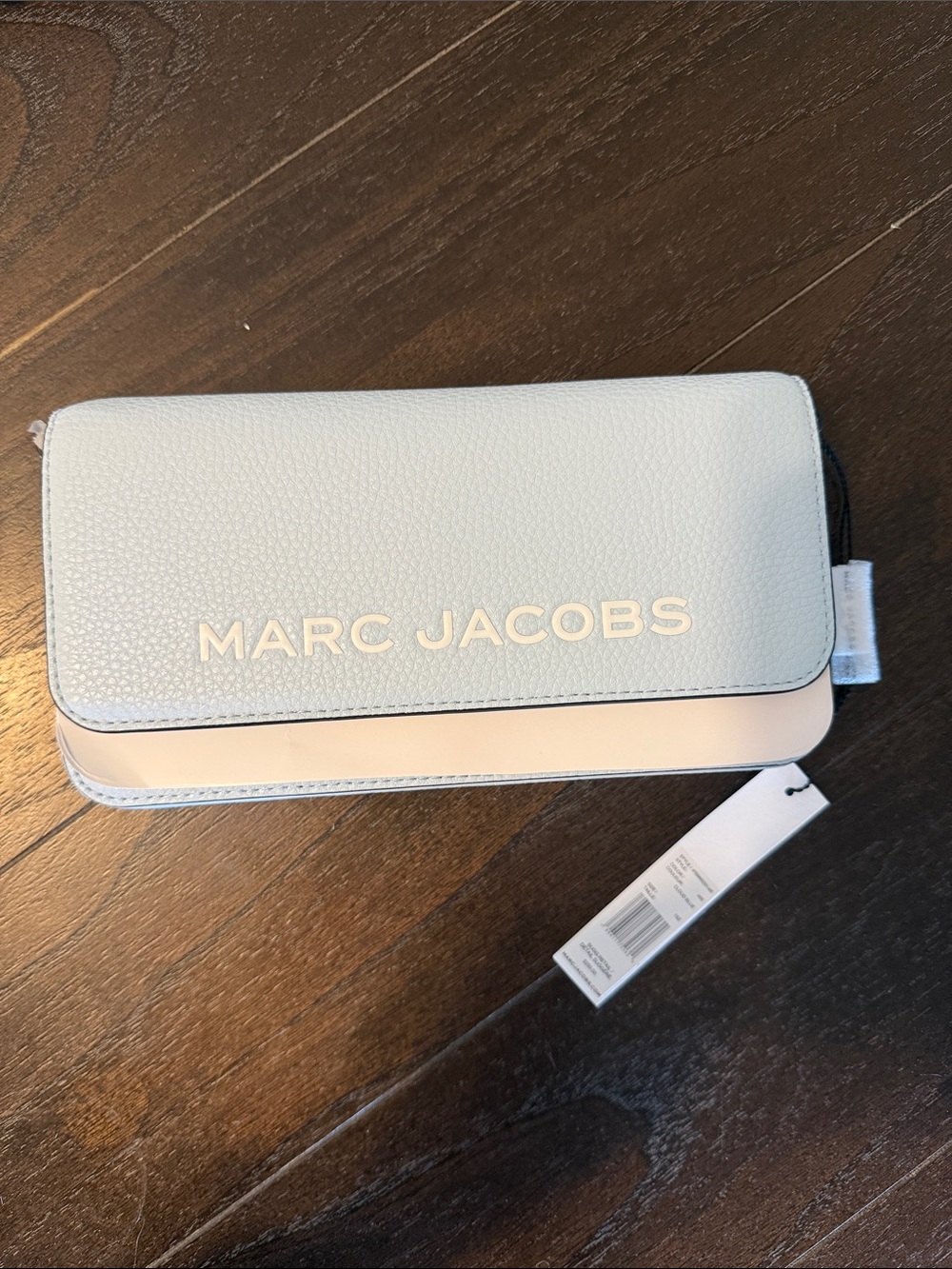 Marc Jacobs Light Blue and Light Pink Leather purse